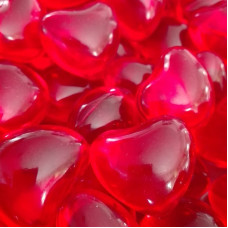 Hartjes Badparels - Kleur Rood
