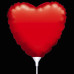 Folie Ballon : Rood hartje