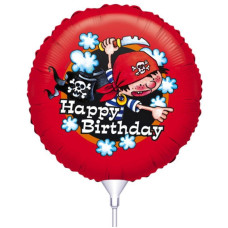 Folie Ballon : Happy Birthday - Piraten