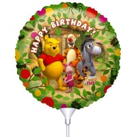 Folie Ballon : Happy Birthday - Winnie de Pooh