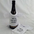 Flessen T-shirt: Wil je mijn meter / peter worden?