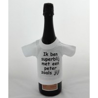 Flessen T-shirt: Superblij met Meter / Peter