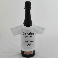 Flessen T-shirt: Liefste Meter / Tofste Peter