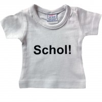 Flessen T-shirt: Schol!