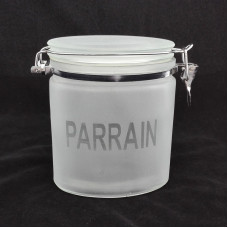 Matglazen Snoeppot 'PARRAIN'