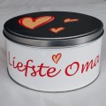 Koektrommel voor ' Liefste Oma '