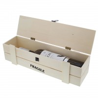 Fragile' Houten Kist (1 fles)