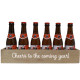 Jupiler Bierpakket : Cheers to the coming year! (6 flesjes) - Houten Kratje