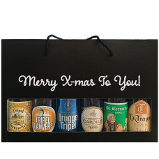 Bierpakket Tripel Bier: Merry X-mas To You! (6 flesjes) -  Geschenkdoos