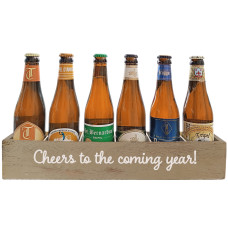 Bierpakket Tripel Bier: Cheers to the coming year! (6 flesjes) -  Kratje