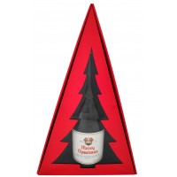 Kerstpakket Bier : Duvel (750 ml) in Luxe Kerstboom Verpakking