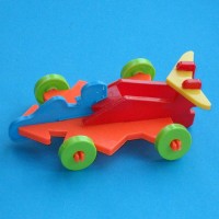 3D raceauto Puzzel (25 stuks) - STOCKVERKOOP 