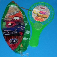 Cars Tapball racket met opblaasbare bal (10 stuks) STOCKVERKOOP 