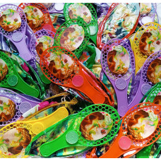 Tinkerbell Tapball racket met opblaasbare bal (10 stuks) - STOCKVERKOOP 