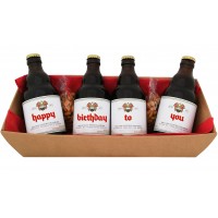 Duvel bierpakket : Happy Birthday To You (4 flesjes)