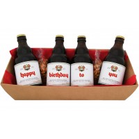 Duvel Bierpakket : Happy Birthday To You (4 flesjes)