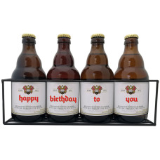Duvel Bierpakket : Happy Birthday to You (4 flesjes) -  Rekje
