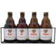 Duvel Bierpakket : Voor de Liefste Meter (4 flesjes) - Rekje