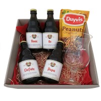 Duvel Bierpakket met Glas Voor de Liefste Papa! (4 flesjes)