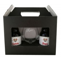 Duvel bierpakket met glas voor de Liefste Papa! (2 flesjes)