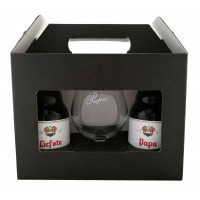 Duvel Bierpakket met Glas Voor de Liefste Papa! (2 flesjes)