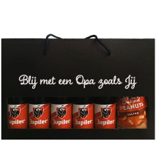 Jupiler Bierpakket : Blij met een Opa zoals Jij (5 flesjes) - Geschenkdoos
