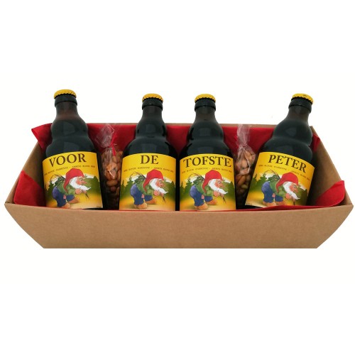 La Chouffe Bierpakket : Voor de Tofste Peter (4 flesjes)