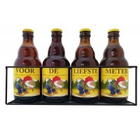 La Chouffe bierpakket : Voor de Liefste Meter (4 flesjes) - Rekje