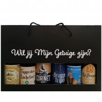 Bierpakket Speciaalbier: Wil jij Mijn Getuige zijn? (6 flesjes) -  Geschenkdoos