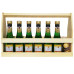 Houten Bierkratje voor 6 flesjes