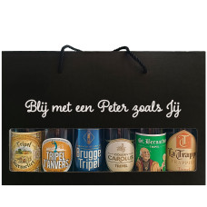 Bierpakket Tripel Bier: Blij met een Peter zoals Jij (6 flesjes) -  Geschenkdoos