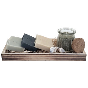 Verwenpakket 'Breeze'– Ambachtelijke Zeepjes & Zandkaars |Frisheid, Energie & Helderheid