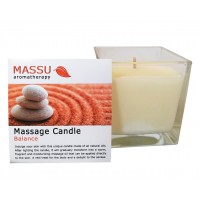 Massage Kaars BALANCE (200ml) - MASSU in Geschenkdoos