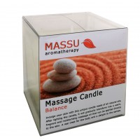 Massage Kaars BALANCE (200ml) - MASSU in Geschenkdoos