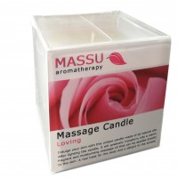 Verwenpakket : Massage Kaars LOVING (200ml) MASSU