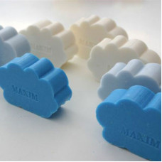 Wolk - Bedrukbare Figuren Zeep met Naam