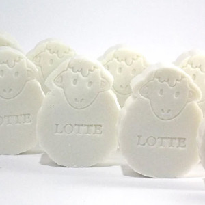 Schaap - Bedrukbare Figuren Zeep met Naam
