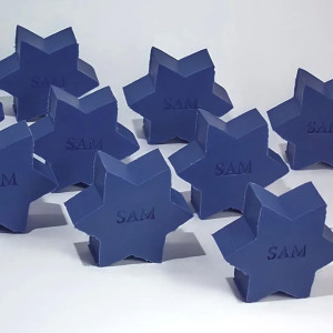 Ster - Bedrukbare Figuren Zeep met Naam