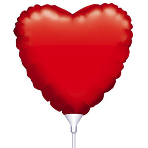Folie Ballon : Rood hartje