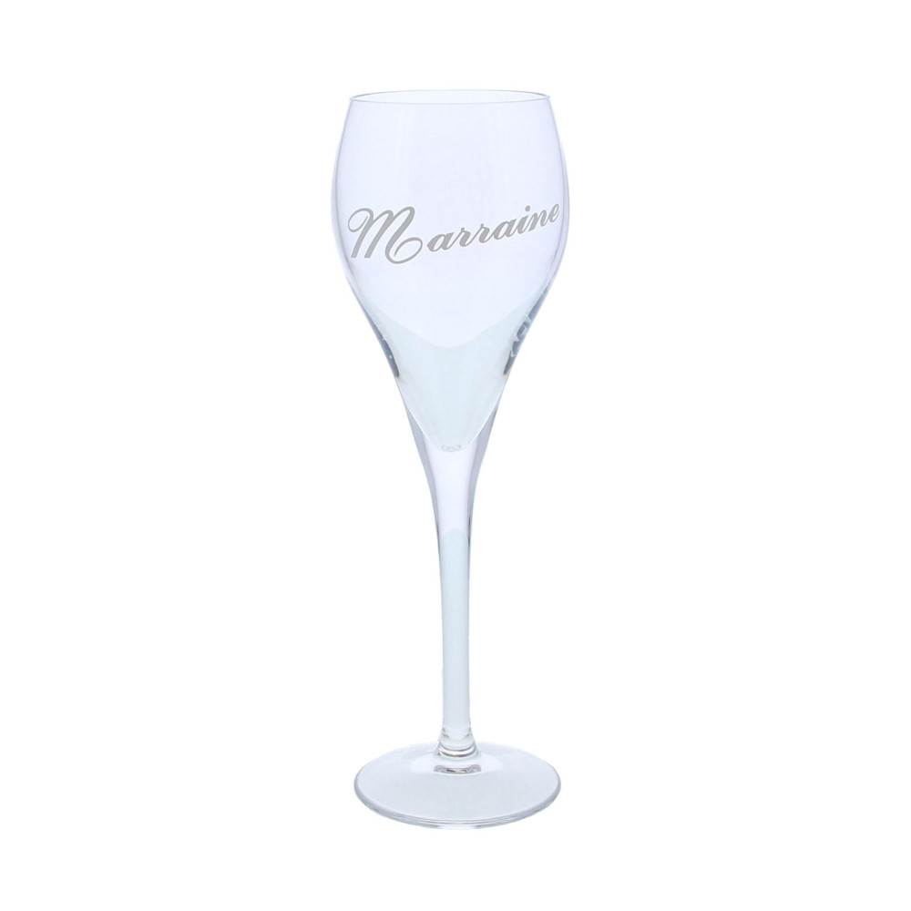 Champagneglas Parrain - Marraine
