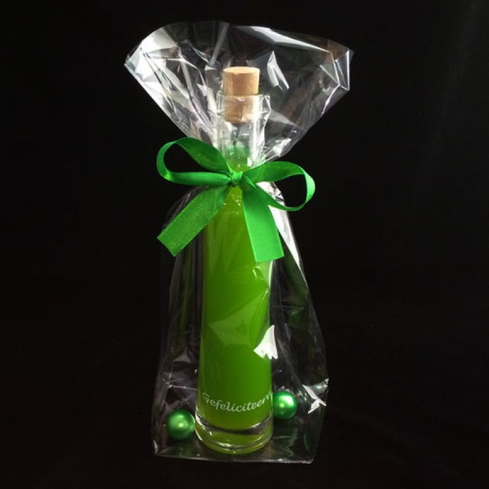 Fles ' Gefeliciteerd '