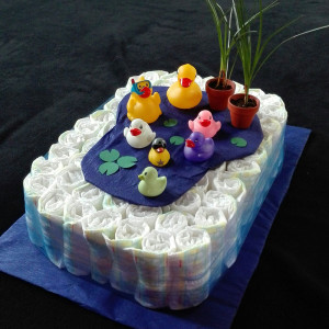 Mega Pampertaart 'Vijver'