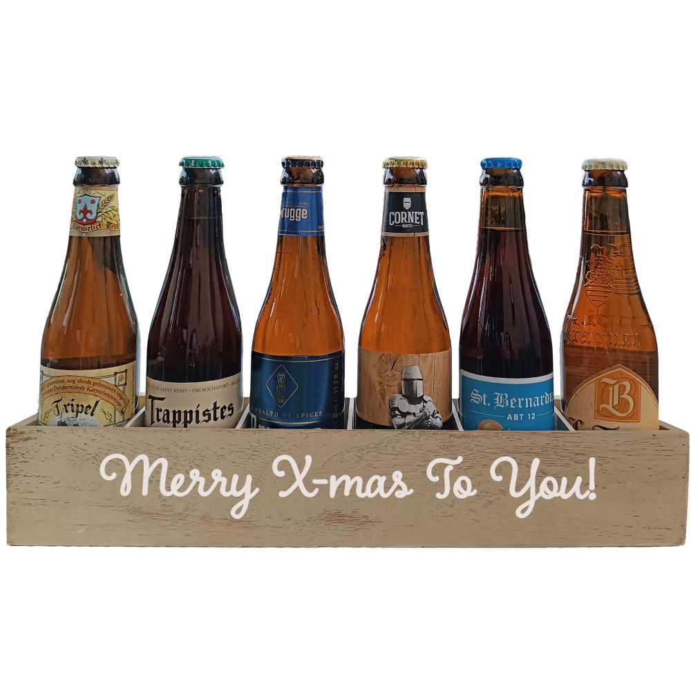 Bierpakket Speciaalbier: Merry X-mas To You! - Kratje