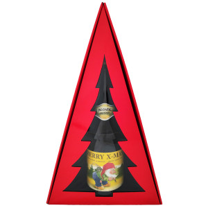 Kerstpakket bier: La Chouffe (750 ml) in Luxe Kerstboom Verpakking