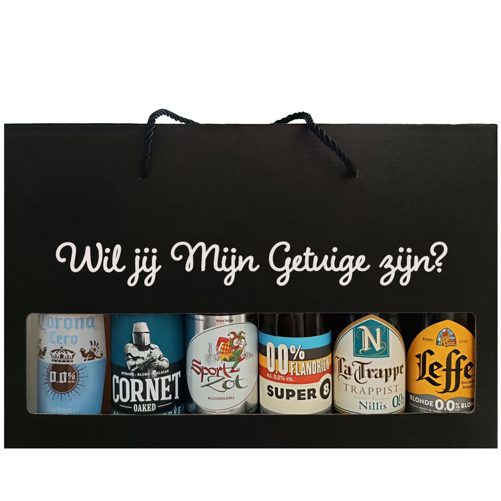 Bierpakket Alcoholvrij: Wil jij Mijn Getuige zijn?