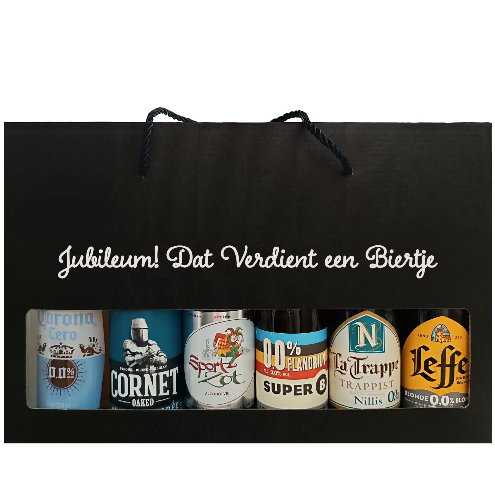 Bierpakket Alcoholvrij: Jubileum! Dat Verdient een Biertje