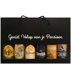 Bierpakket Blond Bier: Geniet Volop Van Je Pensioen - Geschenkdoos