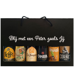 Bierpakket Blond Bier: Blij met een Peter zoals Jij - Geschenkdoos