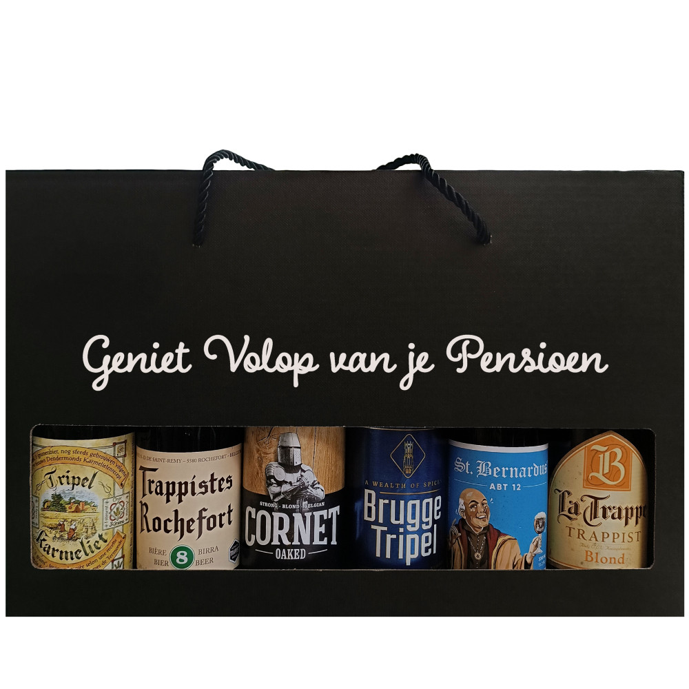 Bierpakket Speciaalbier: Geniet Volop Van Je Pensioen - Geschenkdoos