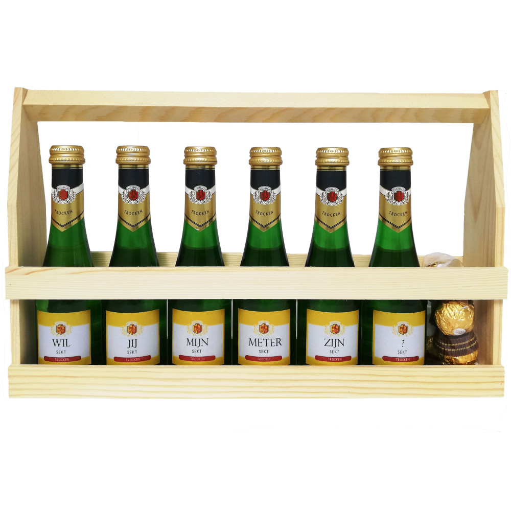 Schuimwijn : Wil jij Mijn Meter Zijn? | Houten Kratje